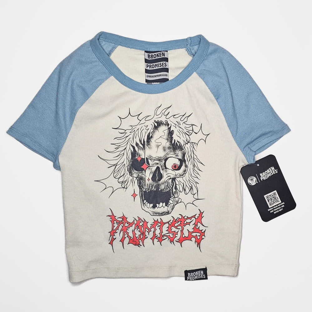 Broken Promises Womens Top Size Large - Picture 2 of 3